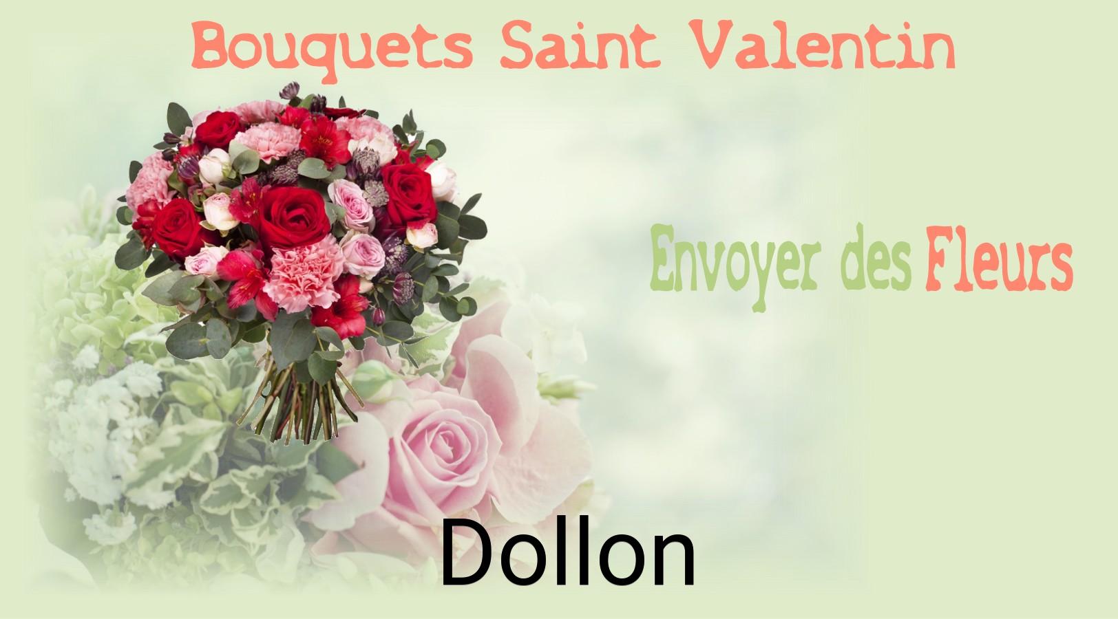 Roses de Saint-Valentin livrées à Dollon